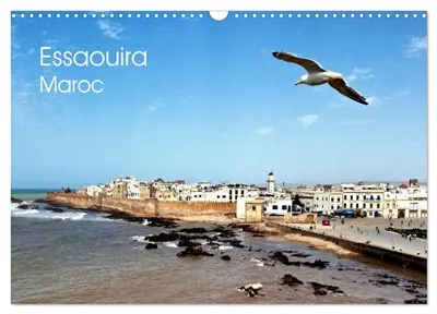 Essaouira Maroc (Calendrier mural 2026 DIN A3 vertical), CALVENDO calendrier mensuel : Quelques vues de l'extraordinaire ville bleue du Maroc sur la côte Atlantique
