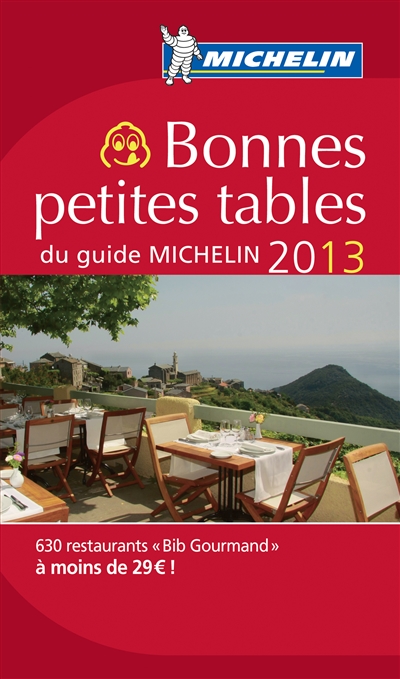 Bonnes petites tables du guide Michelin 2013