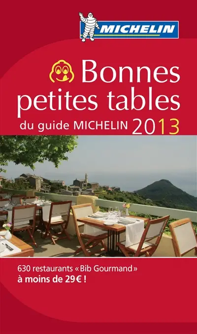Bonnes petites tables du guide Michelin 2013