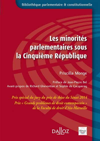 Les minorités parlementaires sous la cinquième République