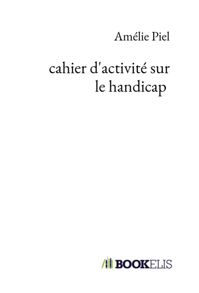 Cahier d'activité sur le...