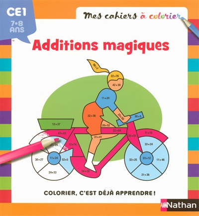 Coloriage magique, maths : CE1