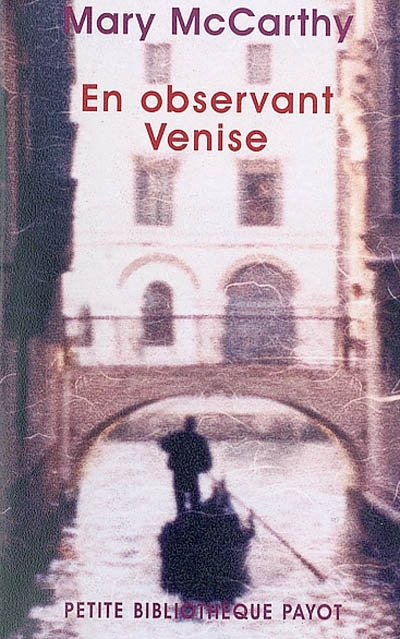 En observant Venise