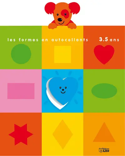 Les formes en autocollants : 3-5 ans