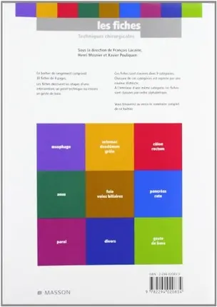 Techniques chirurgicales : les fiches. Vol. 1