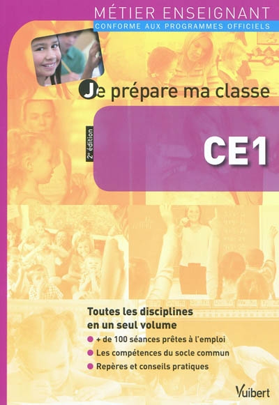 Je prépare ma classe de Ce1