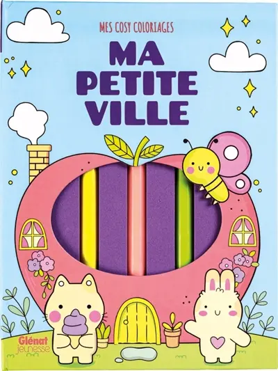 Ma petite ville : Mes cosy coloriages