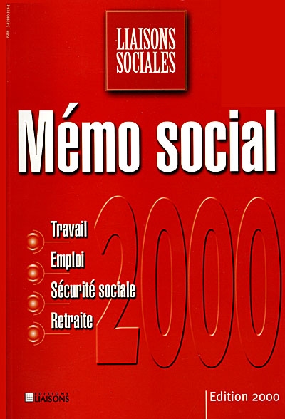 Mémo social 99 : travail,...