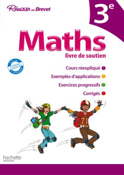 Maths 3e : livre de soutien