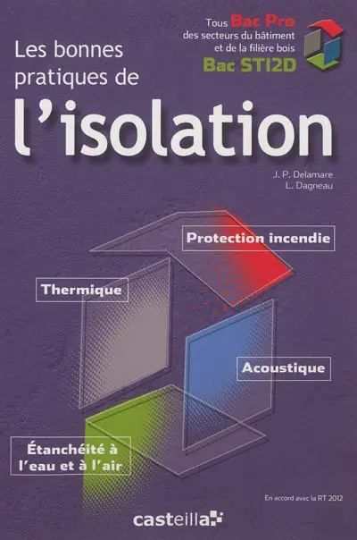 Les bonnes pratiques de l'isolation : bac STI2D, tous bac pro des secteurs du bâtiment et de la filière bois : en accord avec la RT 2012