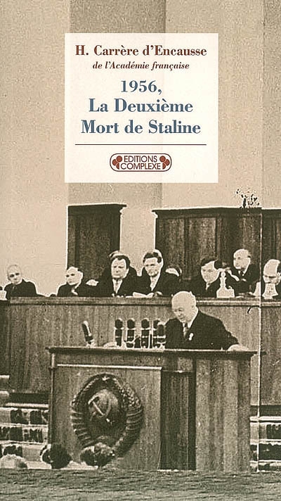 La deuxième mort de Staline