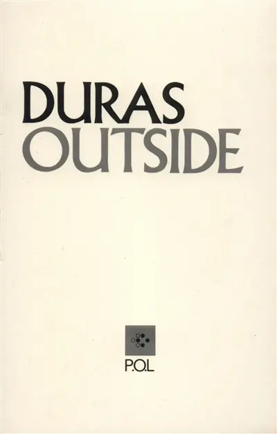 Outside : papiers d'un jour