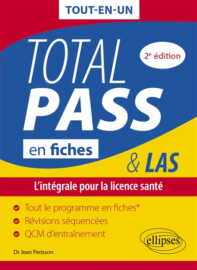 Total Pass & LAS en fiches : tout-en-un : l'intégrale pour la licence santé