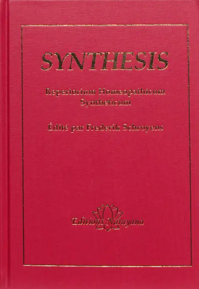 Synthesis : repertorium homeopathicum syntheticum. Conception d'un nouveau répertoire Synthesis