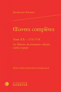 Oeuvres complètes. Vol. 20. 1776-1778