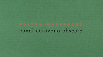 Canal caravana obscura : exposition la traversée du paysage, Tourcoing, le Fresnoy, (18 octobre - 29 novembre 1998)