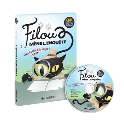 Filou mène l'enquête, CM1-CM2 : des écrits à la loupe