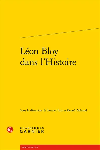 Léon Bloy dans l'histoire