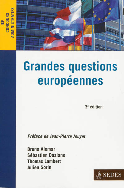 Grandes questions européennes : IEP, concours administratifs