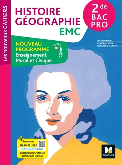 Histoire géographie, EMC 2de bac pro : nouveau programme enseignement moral et civique Histoire géographie, EMC 2de bac pro : nouveau programme enseignement moral et civique