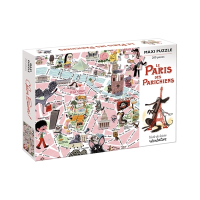 Le Paris des Parichiens : maxi puzzle