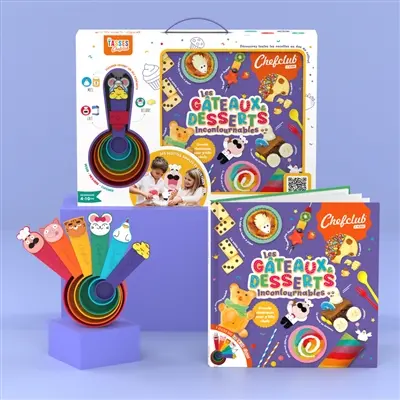 Les gâteaux & desserts incontournables : coffret