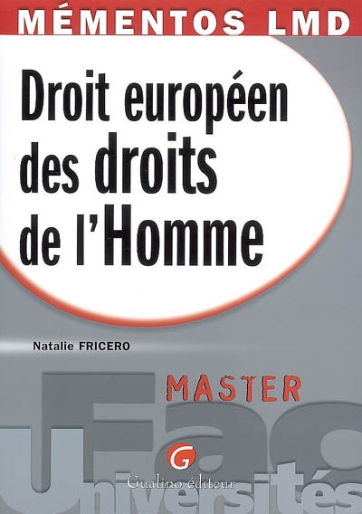 Droit européen des droits de l'homme