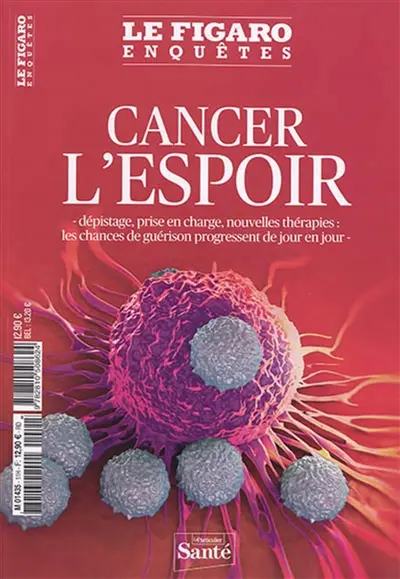 Le Figaro enquêtes, hors-série. Cancer, l'espoir : dépistage, prise en charge, nouvelles thérapies : les chances de guérison progressent de jour en jour