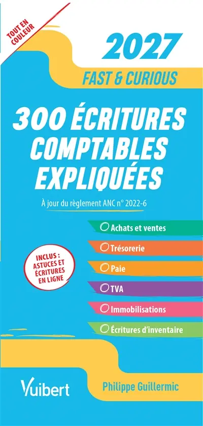 300 écritures comptables expliquées 2026