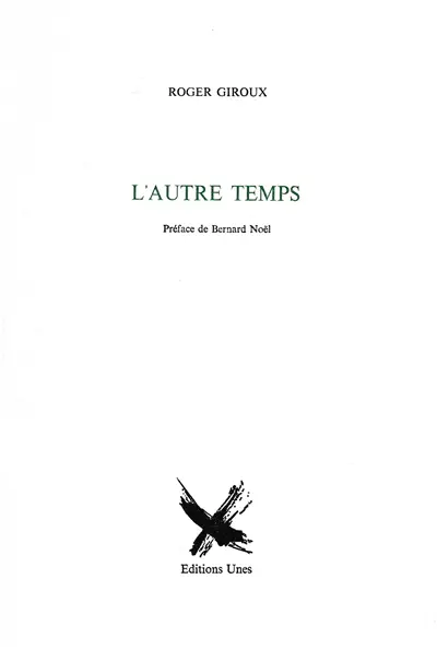L'Autre temps