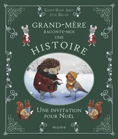 Grand-mère raconte moi une histoire. Une invitation pour Noël