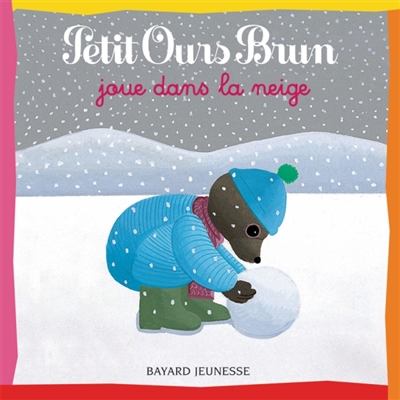 Petit Ours brun. Petit Ours brun joue dans la neige