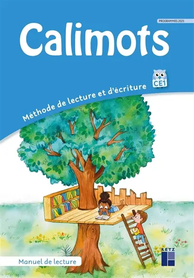 Calimots, CE1 : méthode de lecture et d'écriture : manuel de lecture, programmes 2025