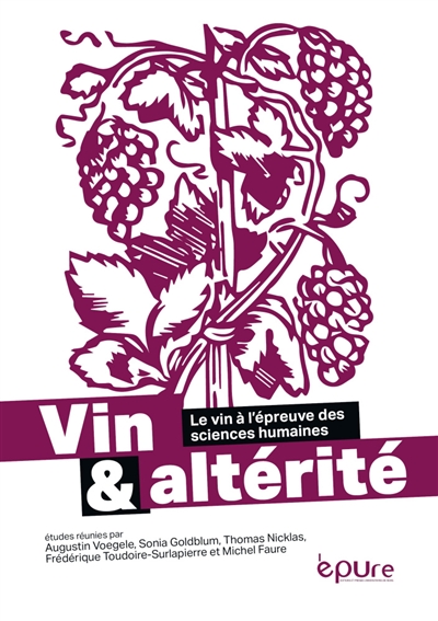 Vin & altérité : le vin à l'épreuve des sciences humaines