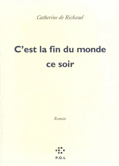 C'est la fin du monde ce soir