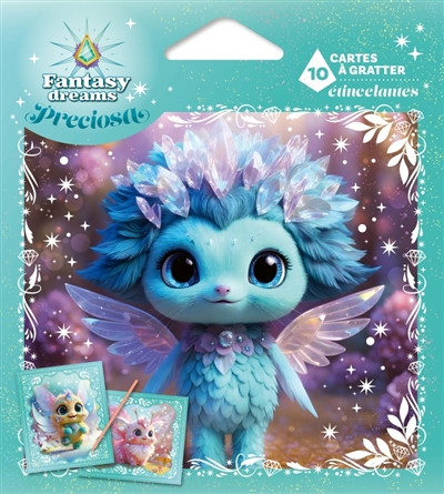 Forêt magique : 10 cartes à gratter étincelantes