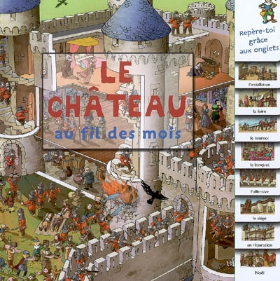 Le château au fil des mois