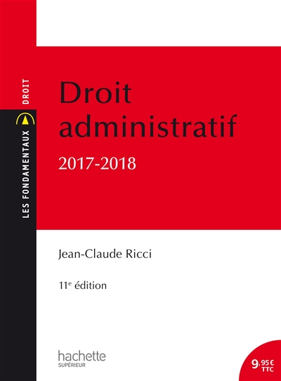 Droit administratif : 2017-2018