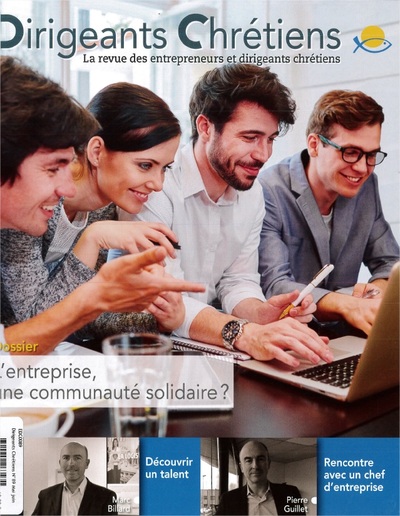 Dirigeants chrétiens : la revue des entrepreneurs et dirigeants chrétiens, n° 89. L'entreprise, une communauté solidaire ?