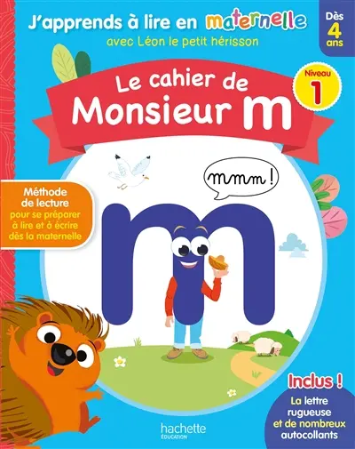 Le cahier de monsieur m : niveau 1 : dès 4 ans