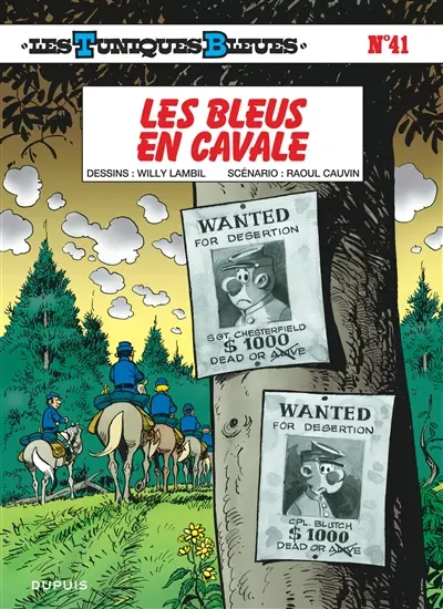 Les Tuniques bleues. Vol. 41. Les bleus en cavale
