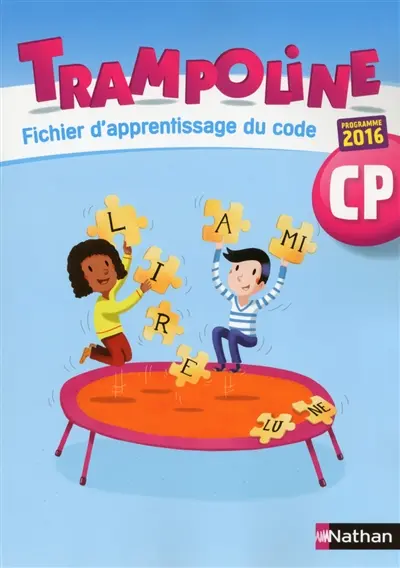 Trampoline, CP : fiche d'apprentissage du code