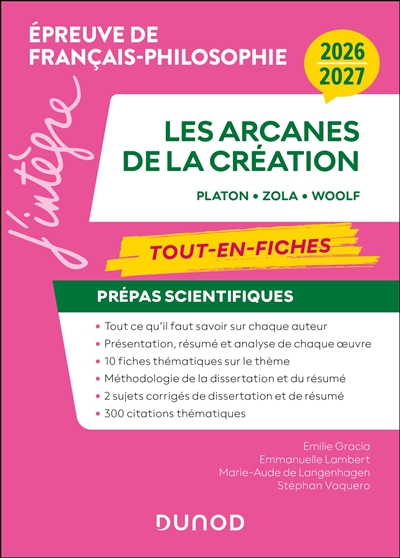 Les arcanes de la création,...