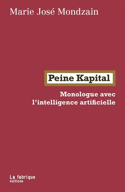 Peine Kapital : monologue avec l'intelligence artificielle Peine Kapital : monologue avec l'intelligence artificielle