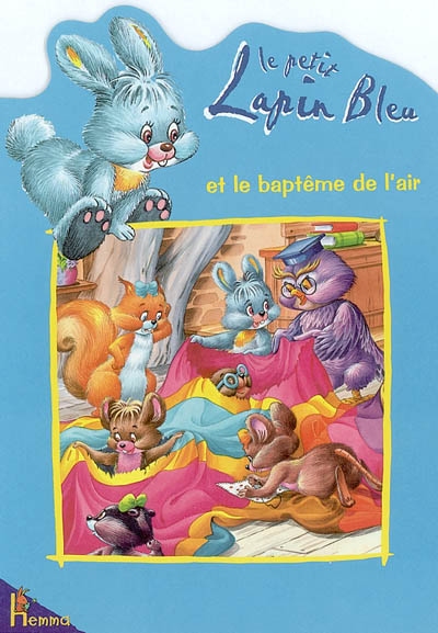 Fleuron, le petit lapin bleu. Vol. 5. Le petit lapin bleu et le baptême de l'air