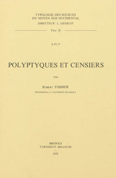 Polyptyques et censiers