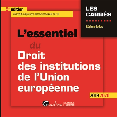 L'essentiel du droit des...