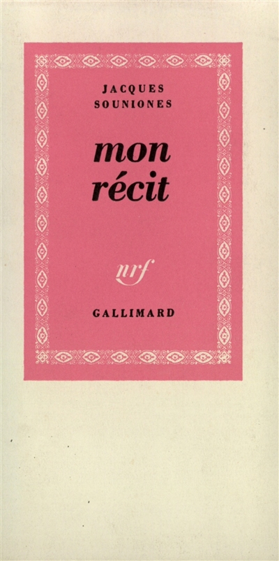 Mon récit