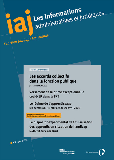 Informations administratives et juridiques, n° 6 (2020)