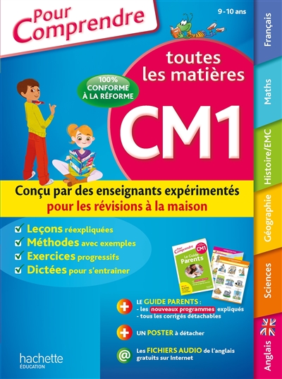 Toutes les matières CM1, 9-10 ans : nouveaux programmes